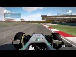 Codemasters F1 2014 Gameplay (PC) - Lewis Hamilton | Shanghai, Chinese - RACE