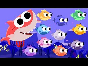 10 Little Fish 🐟 | Counting Song for Kids | Nursery Rhymes & Kids Songs