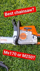 Best Small chainsaws. Stihl Ms170 and Ms250. #michaelstoolbench #stihl #ms250 #ms170 #chainsaw