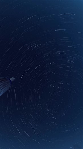 Star Trails over Marchwar, Rupandehi 🌌✨ Recorded on my GoPro Hero 11 Black using Long Exposure Video. This effect is created by letting the camera record for a long time so the stars leave beautiful circular trails as the Earth rotates. Nepal’s clear night sky makes moments like this truly magical.” #Nepal #Rupandehi #StarTrails #GoProHero11 @Go Pro Hero 11Black #unfreezemyacount