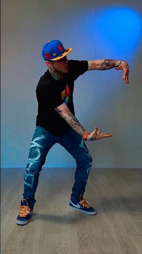 Krump TUTORIAL for beginners - dance combo BASIC level #dance #krump
