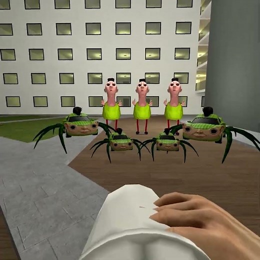 I Found A Teleport In The Hotel! Hamood is chasing me! #gmod