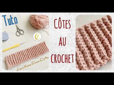 Crochet Tutorial: How to crochet ribbing