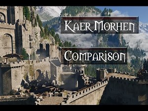 Kaer Morhen, Through the Ages (Witcher 1 & Witcher 3: Wild Hunt)