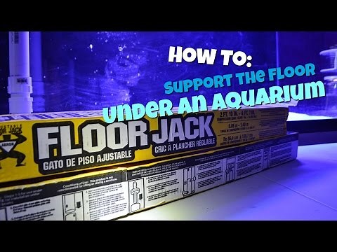 How to: Support the Floor Under an Aquarium