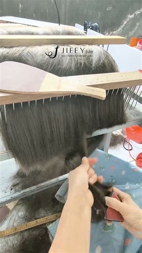 A glimpse into Jiffy Hair’s daily manufacturing process