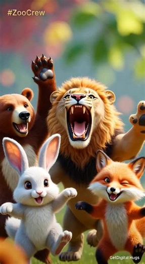 The #ZooCrew just experienced a roar like no other! ✨ Watch as a sparkling lion roar turns our fierce leader into a tiny cub who’s still convinced he’s in charge. It’s