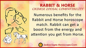 Rabbit and Horse Chinese Zodiac Compatibility: Love and Relationship