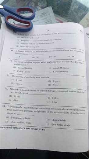 In AAS, liquid samples that are too dilute should be (1) Discar... | Filo