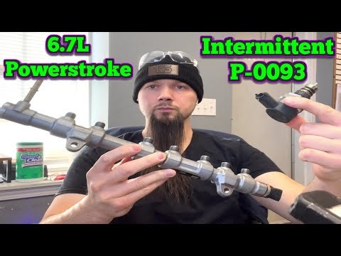 Diag Summary - Ford 6.7L Powerstroke Intermittent P0093 - Internal Large Leak Only At 28,000psi