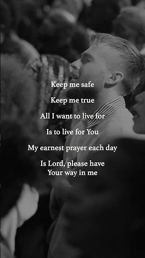 A simple prayer: Lord, keep me true. 🙏 Song: Keep Me True - The Brooklyn Tabernacle Choir