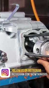 Complete 70CC Motorcycle Engine Assembly | Full Engine Building Process | Amazing Workshop