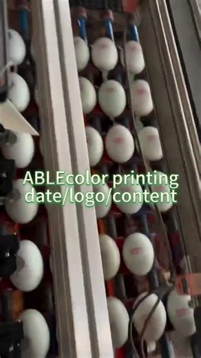 6 head egg tray coding machine #machine #factory #smallbusiness