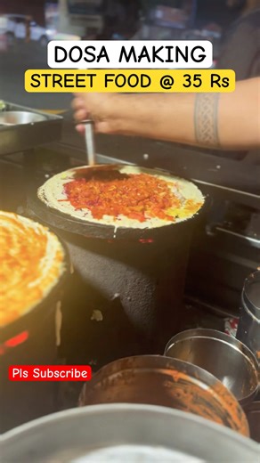DOSA MAKING #youtube #shorts #food #dome #travelvlog #youtubeshorts #travel