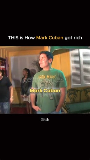 how did Mark Cuban got rich⁉️ | @SlashFinancial #markcuban #sharktank