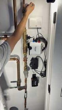 Installing a Flologic smart water valve. #smartvalve #homeimprovement #waterline #water