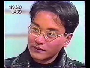 1992 1993 Leslie speaks English in Korea interview