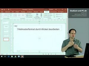 PowerPoint 2016: Folienmaster eigene Vorlagen erstellen - https://www.studium-und-pc.de/