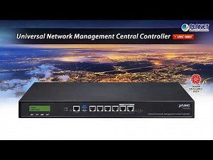 PLANET Universal Network Management Central Controller with LCD & 6 10/100/1000T LAN Ports (UNC-NMS)