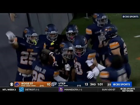 UTEP Upsets Boise State | 2022 College Football