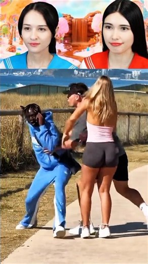 he won't gonna be slapped 😨