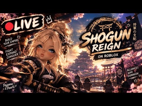 LIVE | BECOMING A SHOGUN IN ROBLOX! ⚔️🏯 | SHOGUN REIGN