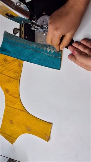 designer jyothi on Instagram: "easy hook Patti stitching tutorial for beginners #sewing ##fashion #viral #blouse #stitching #sew #sewingtips #viralreels"