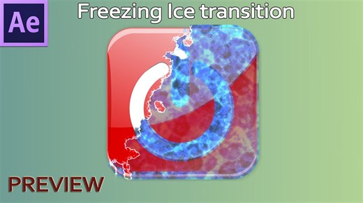 Preview - Freezing ice transition in After Effects - 57