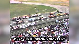 🧨 SIZZLER SHORTS 🧨 A Modified racing legend, and former track champion at Stafford, claimed his first victory in the Spring Sizzler. Take a look back at the 1987 edition of 'The Greatest Race in the History of Spring.' 53rd NAPA Spring Sizzler Information: bit.ly/40Nr4Im | Stafford Motor Speedway