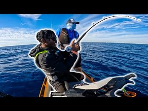 I Hooked a GIANT! Offshore Jet Ski Fishing Catch, Clean, Cook