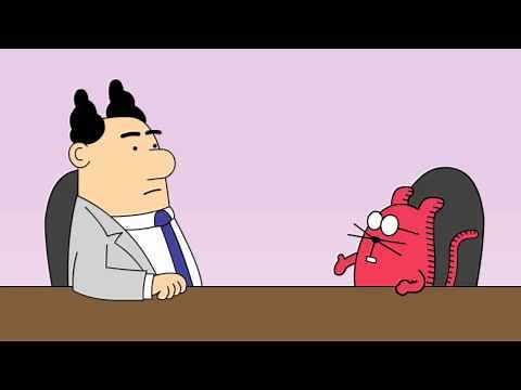 Dilbert Animated Cartoons - Career Options, Leadership and Imaginary Things, More with Less and Wellness Factor