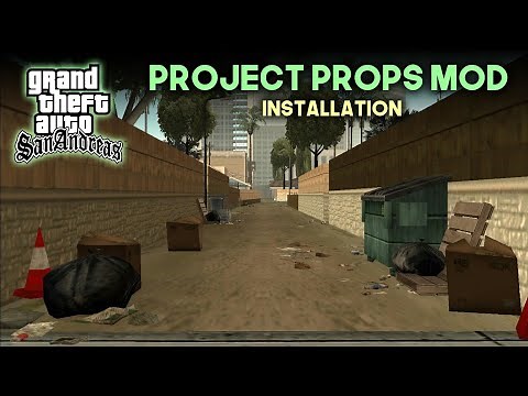 How to Install Project Props Mod in GTA San Andreas | GTA SA Project Props Mod | Rage Gaming