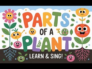 Parts of a Plant for Kids: Flowers, Stems, Leaves, and Roots | Fun Plant Anatomy Song