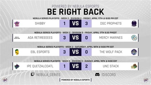 Nebula Series | Season 2 | PLAYOFFS Week 2 | Division 2 - Unc Stack vs. IPE Quetzalcoatl