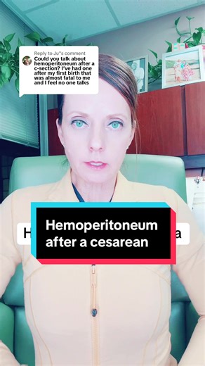 Replying to @Ju' #cesarean #cesareansection #cesareandelivery #hemoperitoneum