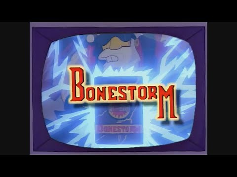 Bonestorm Commercial - The Simpsons