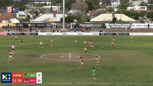 A great goal from Caleb May in the 2nd qrt today of the League Game | West Adelaide Football Club