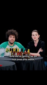 1.8M views · 47K reactions | & now a special announcement from this week’s guests on @hotones, @selenagomez & @itsbennyblanco  | First We Feast | Facebook