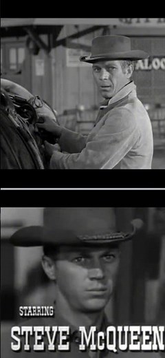 Credits DEAD OR ALIVE Series with Steve McQueen in the role of Josh Randall 50’s