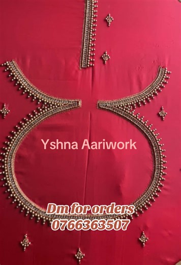 We customize embroidery designs, and stitch it for your measurements and Color of your choice. ⭐ To place your orders kindly WhatsApp: 𝟗𝟒𝟕𝟔𝟔𝟑𝟔𝟑𝟓𝟎𝟕 ( Srilanka ) ##aari #reelsvideo #trendingreels #yshnaaariwork #reelsinstagram #aariworkclass #pattupavadai #bridalblouse #koorai #reelitfeelit #aariembroideryclasses #aariwork #aariworkblouse #aariworkblousedesignideas #aariembroidery #aariblouse #negombo #srilanka #aaridesign #aaridesigner #OnlineShopping #FashionTikTok #TikTokShop #lima #