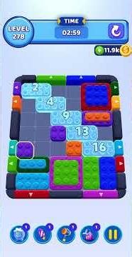 Color Block Level 278 GAME walkthrough