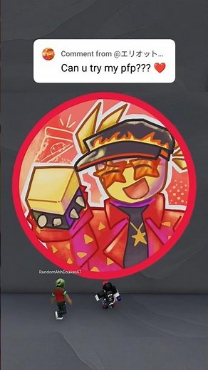 I draw Your PFP on Roblox #shorts #roblox #art