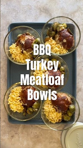 BBQ Turkey Meatloaf Bowls (High Protein Meal Prep You’ll Actually Crave)
