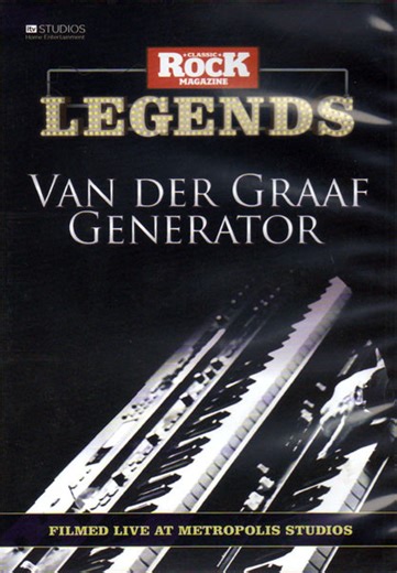 Van Der Graaf Generator - Legends (Filmed Live At Metropolis Studios)
