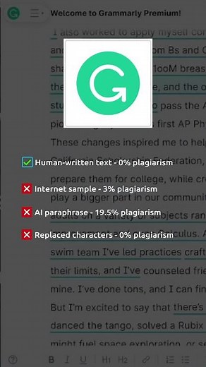 Is Grammarly a good plagiarism checker? #grammarly #plagiarism #plagiarismchecker