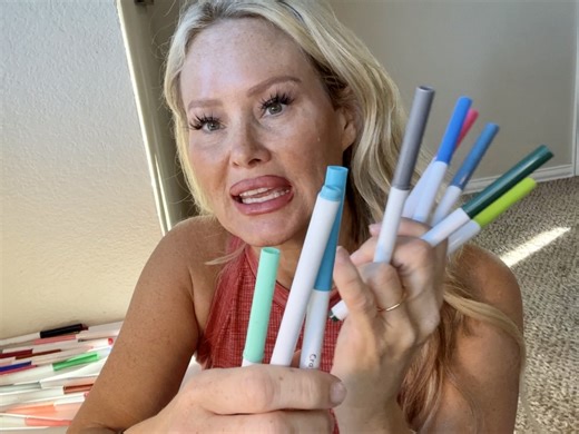 Watch Crayola Super Tips Washable Markers 100 Count on Amazon Live