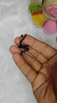DIY Snake Ring 😱#crafteraditi #youtubeshorts #youtubepartner #shorts #snakering ‪@CrafterAditi‬