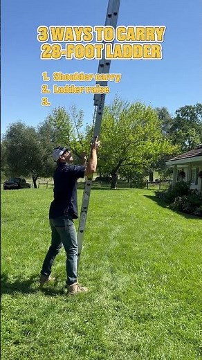 Learn proper ladder carrying techniques to improve safety, control, and efficiency on the job. Most