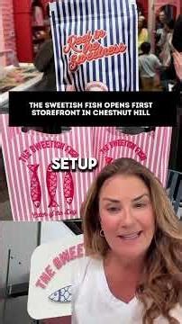 Sweet news, Chestnut Hill 🍬 The Sweetish Fish is officially open at The Street! Founded by Cape Cod