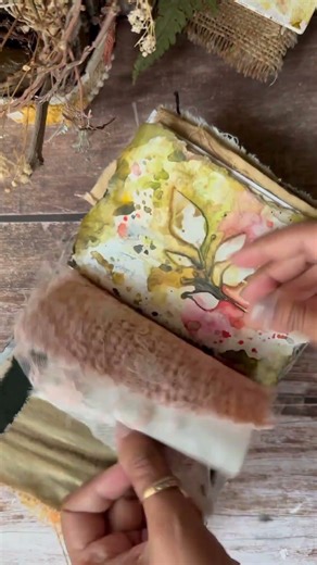 Bloom Book Flip Through 🌿 March Lesson | Into the Wild Creative Lab | Art Journal Process